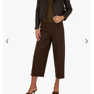 Theory Brown Cropped Pants